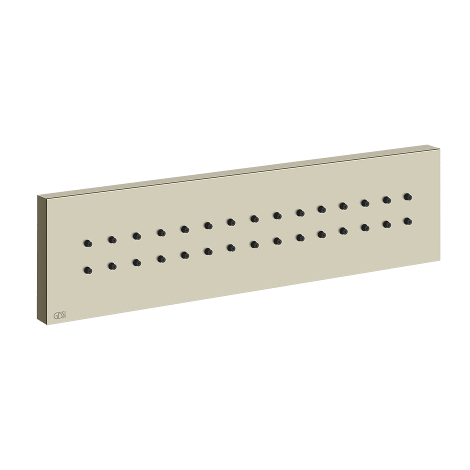Gessi Body Jet 32975 in Nickel Pvd