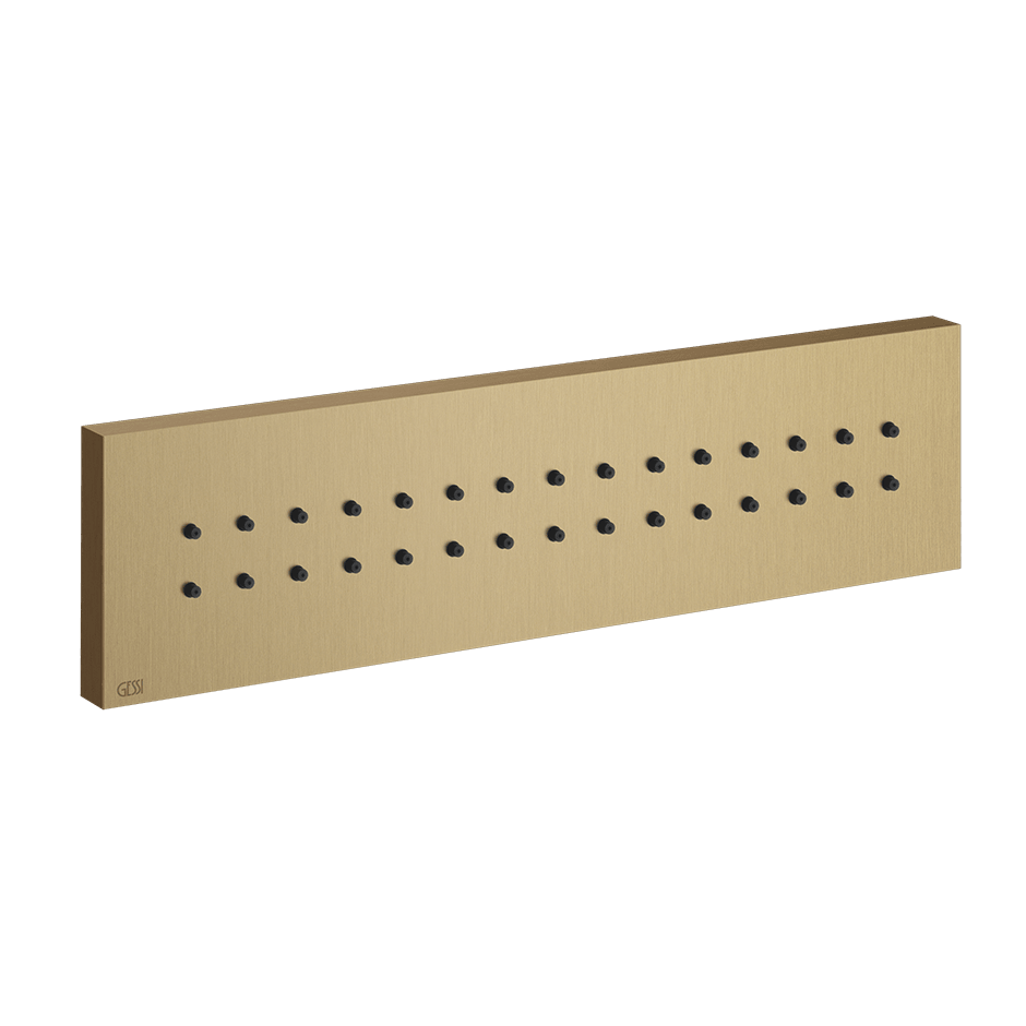 Gessi Body Jet 32975 in Warm Bronze Br. Pvd