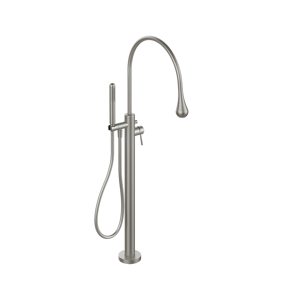 Gessi Bath Mixer 33029 in Chrome Brushed