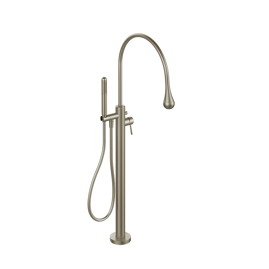 Gessi Bath Mixer 33029 in Finox Brushed Nickel