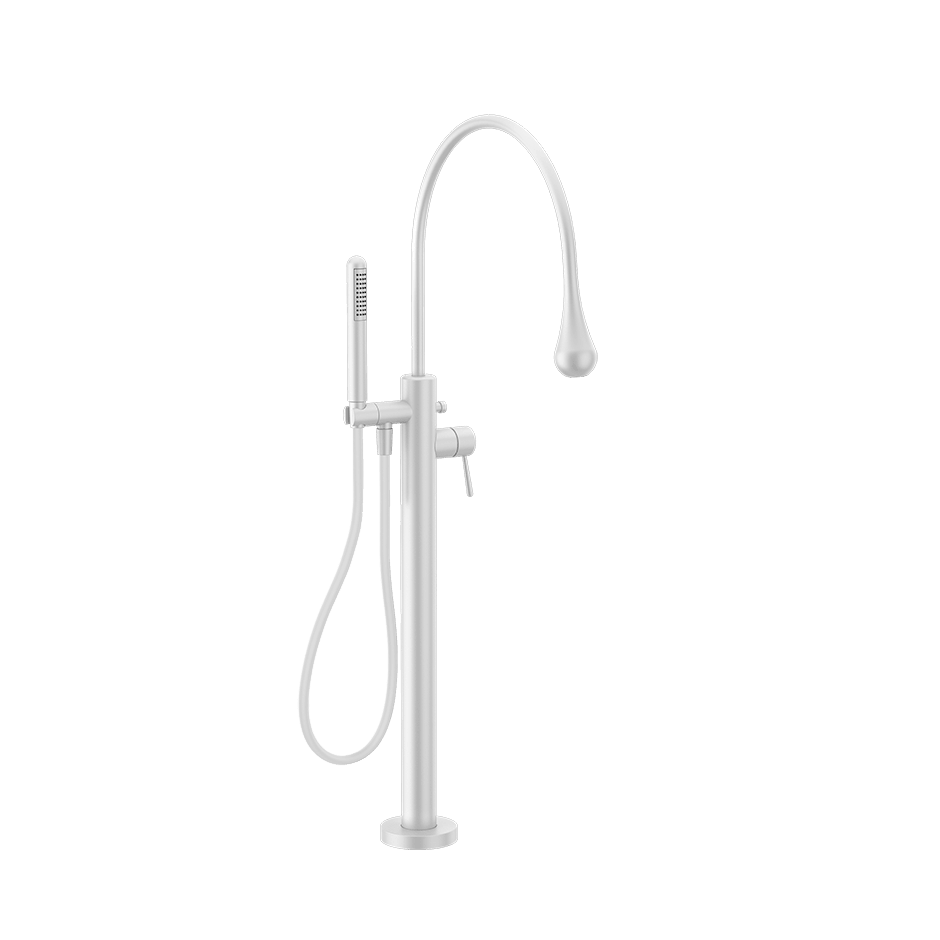 Gessi Bath Mixer 33029 in Matte White