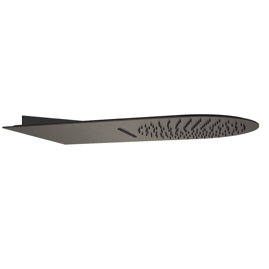 Gessi Showerhead 33073 in Black Metal Br. Pvd