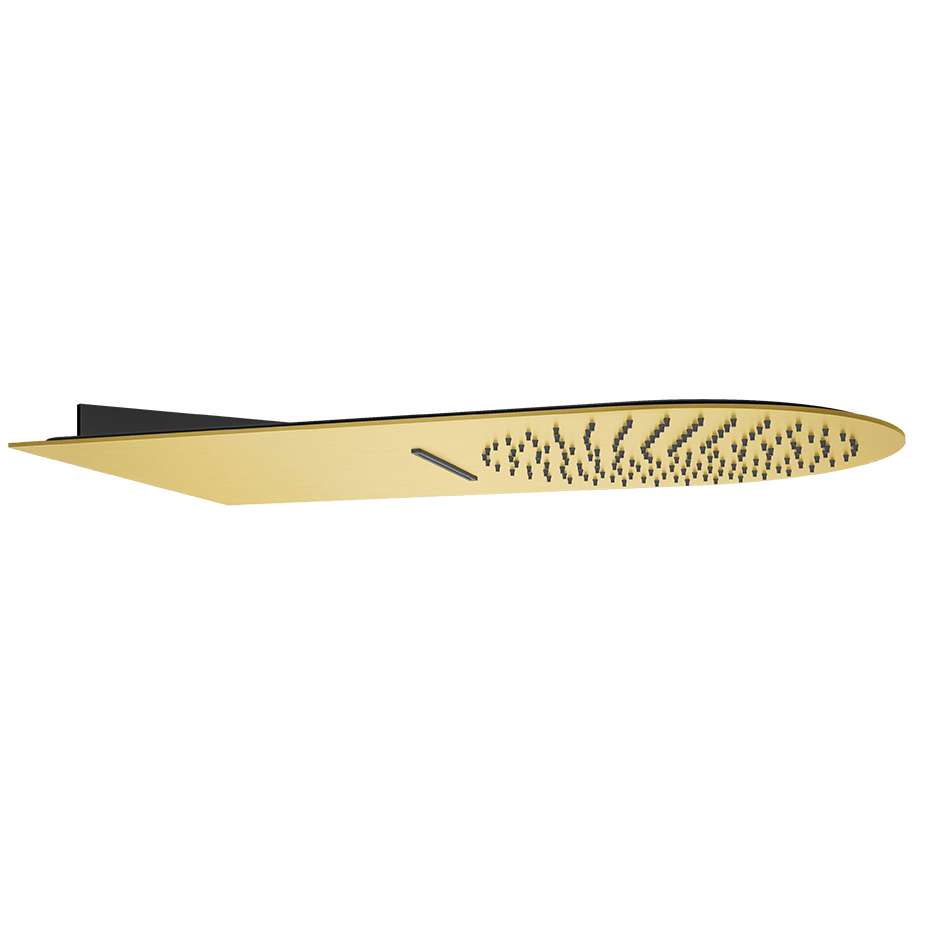 Gessi Showerhead 33073 in Gold Brushed Pvd