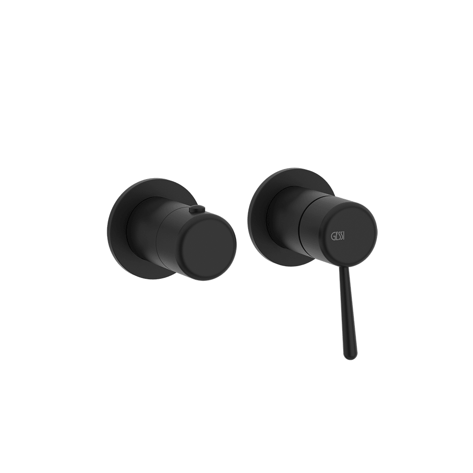 Gessi Shower Mixer 33077 in Matte Black