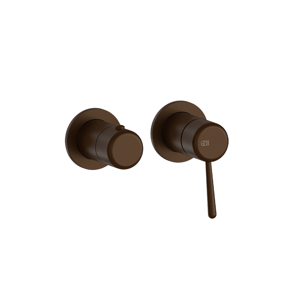 Gessi Shower Mixer 33077 in Dark Bronze