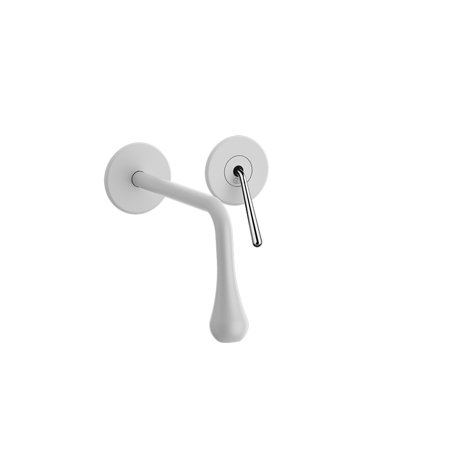 Gessi Washbasin Mixer 33084 in Matte White
