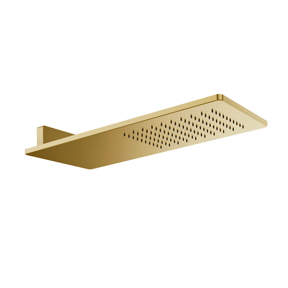 Gessi Showerhead 33095 in Gold Brushed Pvd