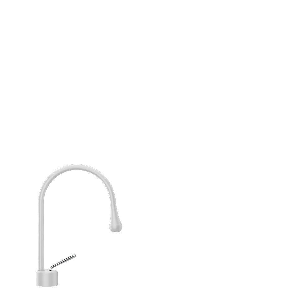 Gessi Washbasin Mixer 33601 in Matte White