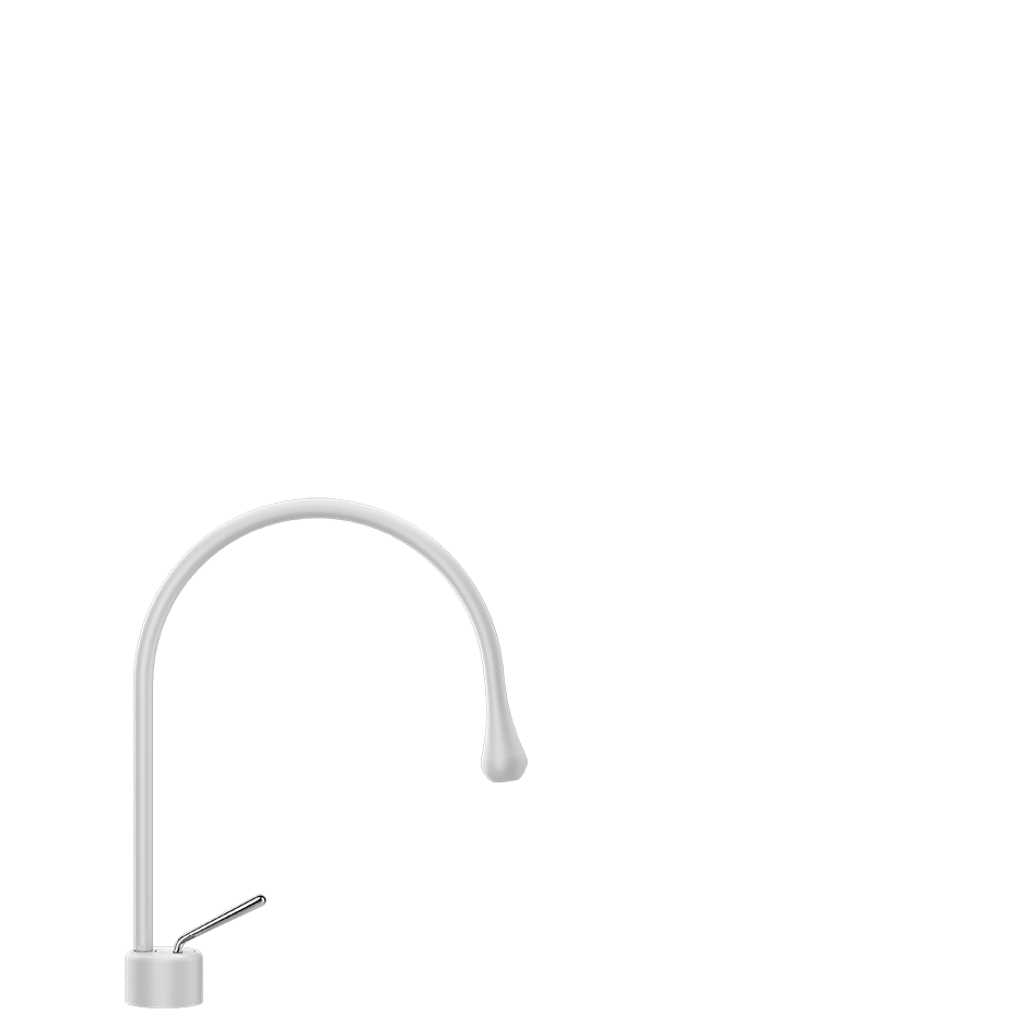 Gessi Washbasin Mixer 33602 in Matte White
