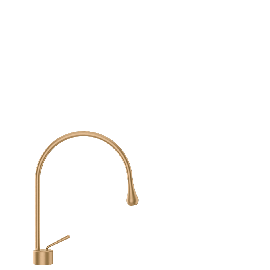 Gessi Washbasin Mixer 33602 in Warm Bronze Br. Pvd