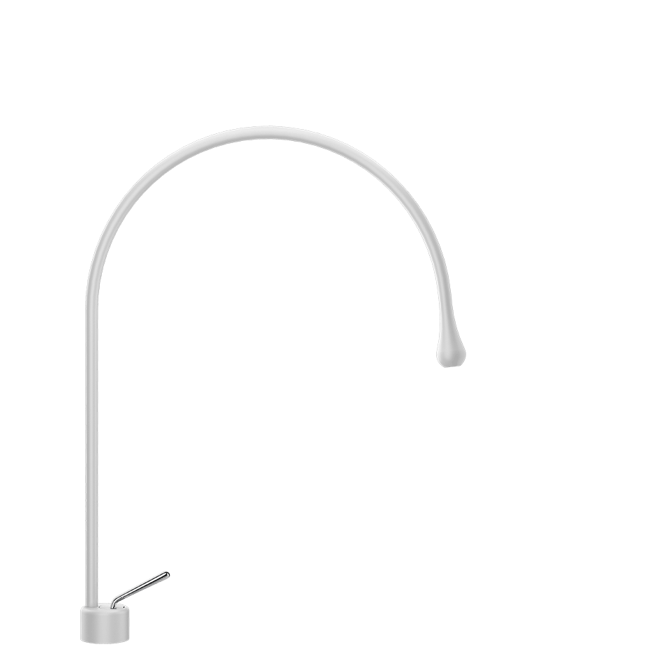 Gessi Washbasin Mixer 33603 in Matte White