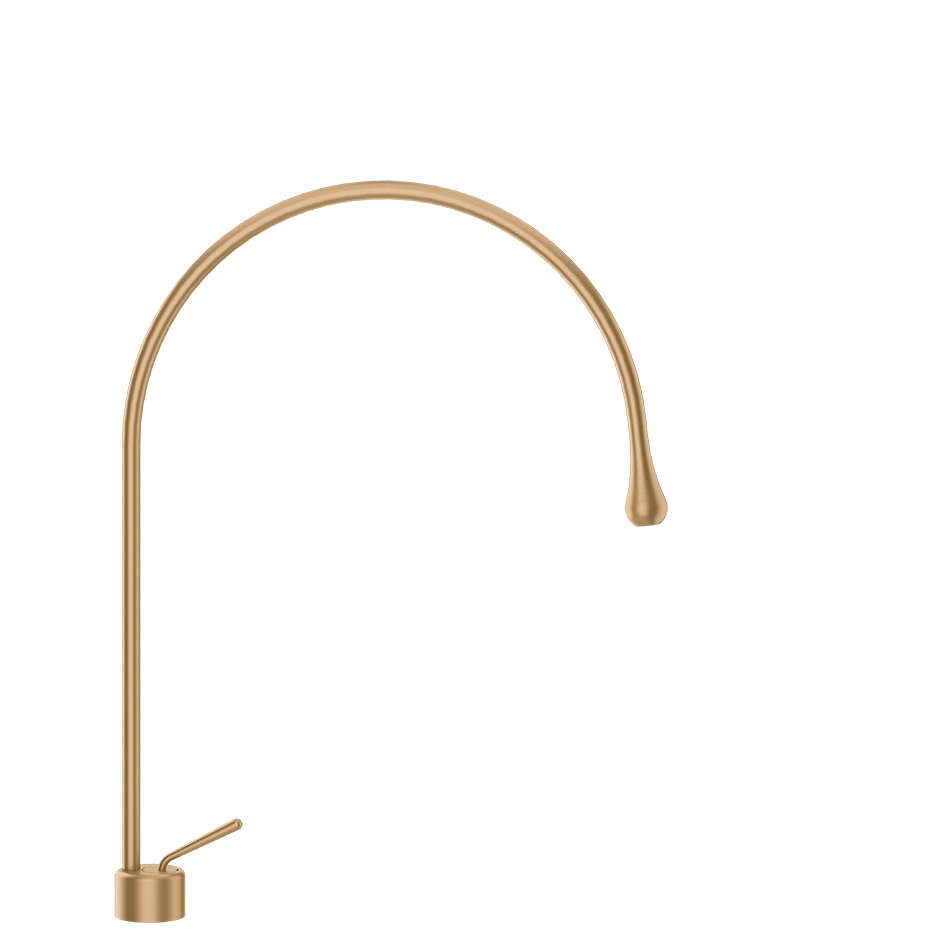 Gessi Washbasin Mixer 33603 in Warm Bronze Br. Pvd