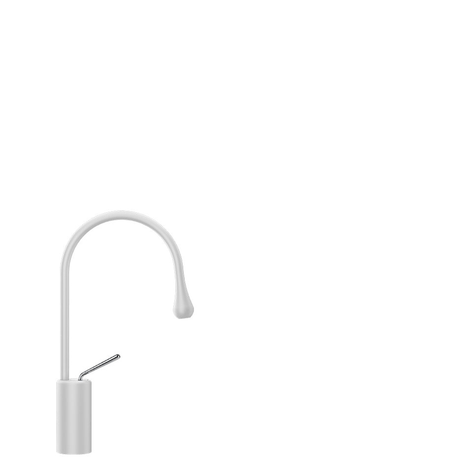 Gessi Washbasin Mixer 33604 in Matte White
