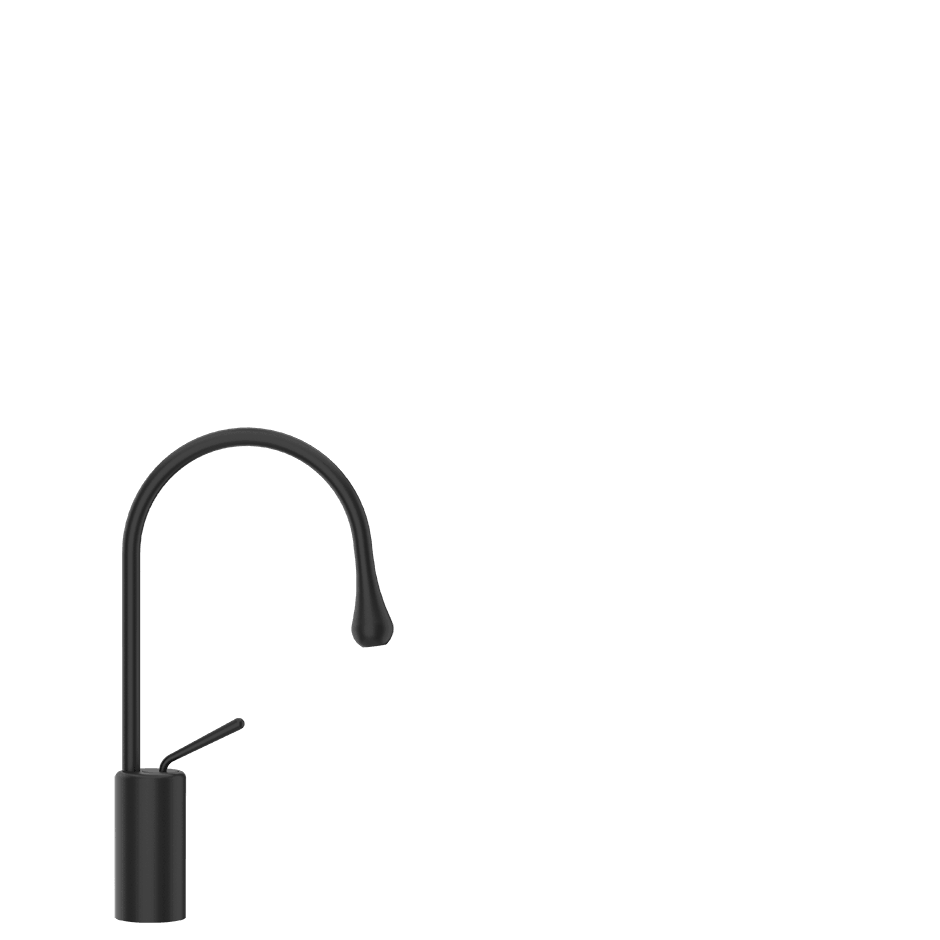 Gessi Washbasin Mixer 33604 in Matte Black