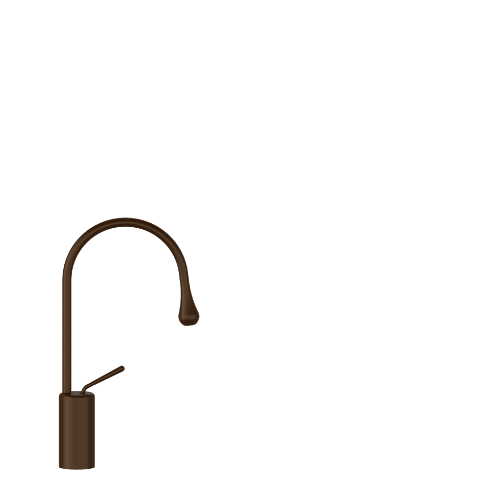 Gessi Washbasin Mixer 33604 in Dark Bronze