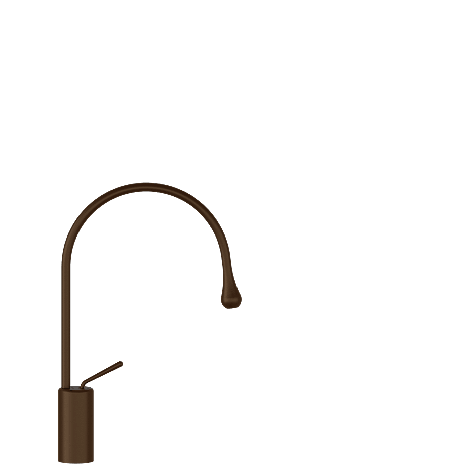 Gessi Washbasin Mixer 33605 in Dark Bronze