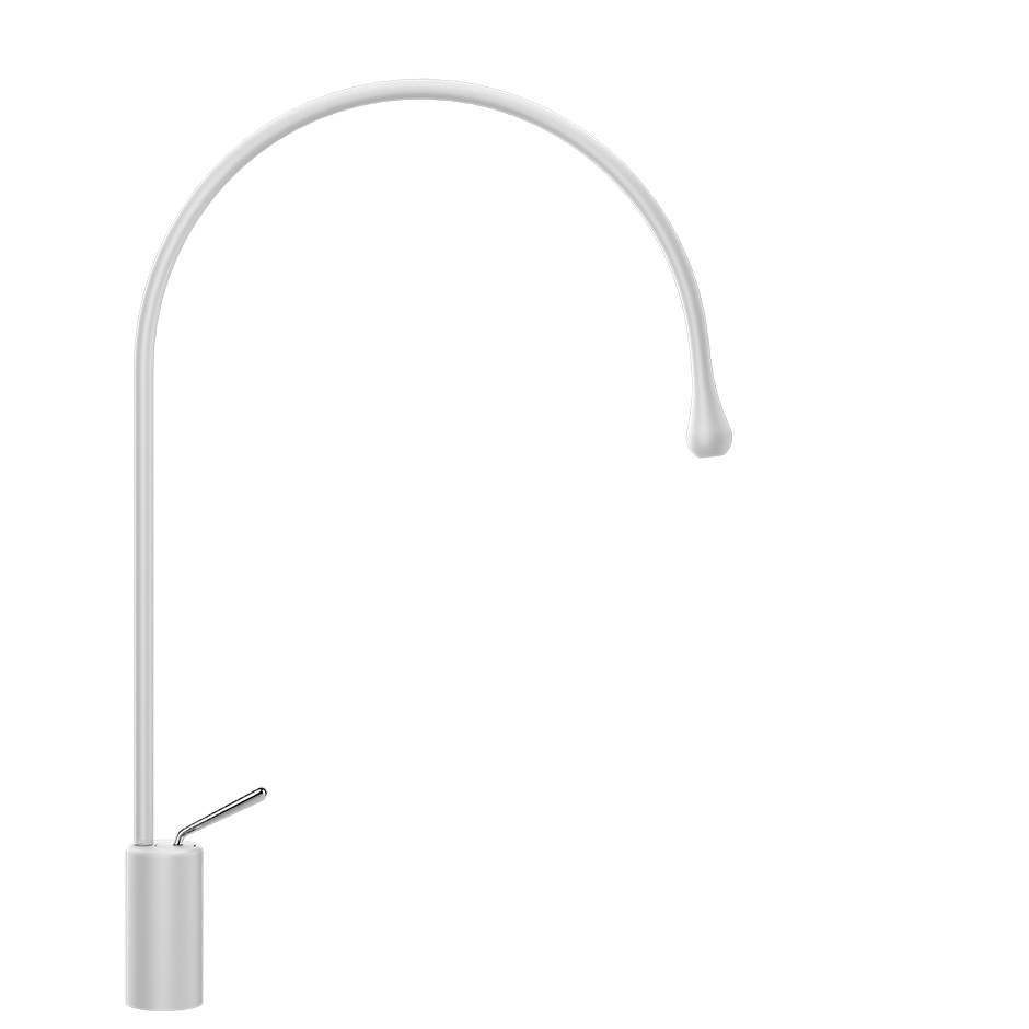 Gessi Washbasin Mixer 33606 in Matte White