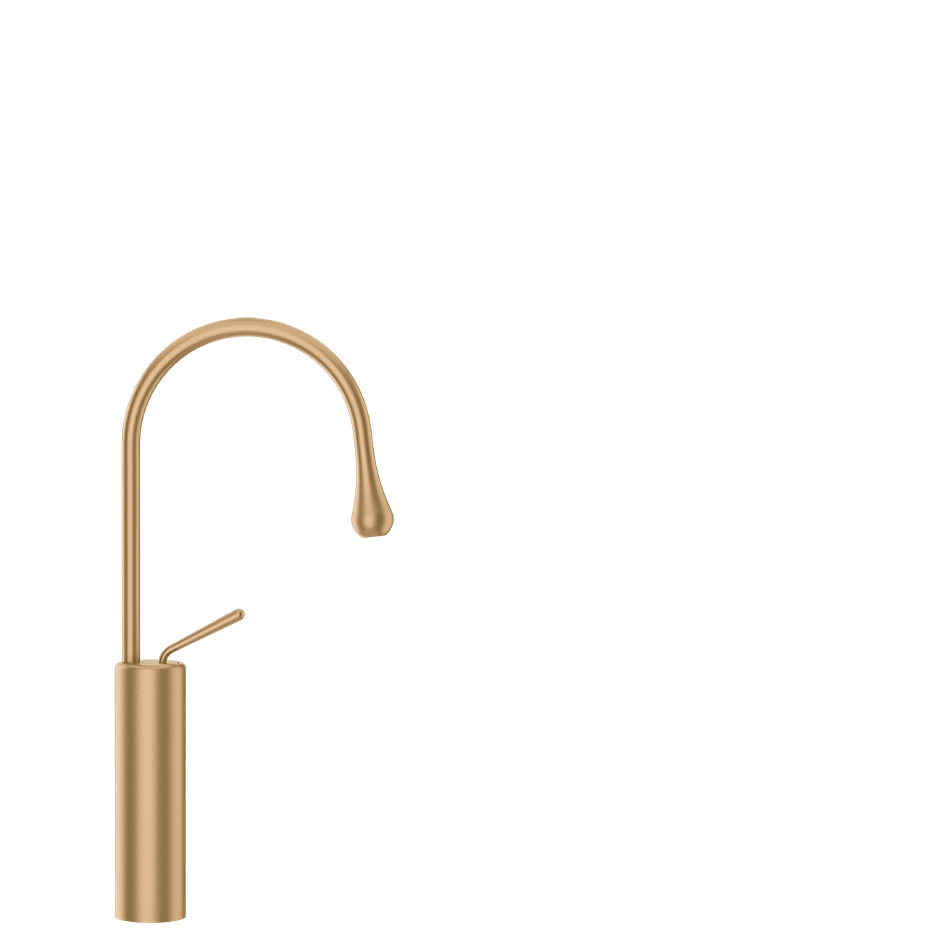 Gessi Washbasin Mixer 33608 in Warm Bronze Br. Pvd