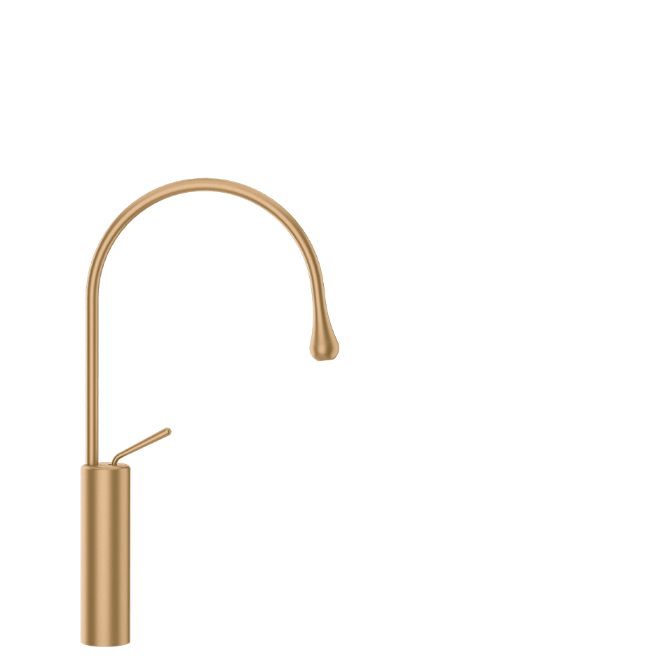 Gessi Washbasin Mixer 33609 in Warm Bronze Br. Pvd