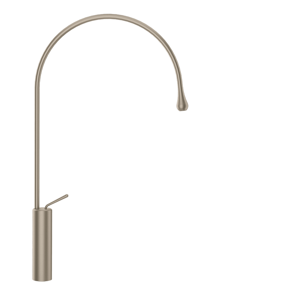 Gessi Washbasin Mixer 33610 in Finox Brushed Nickel
