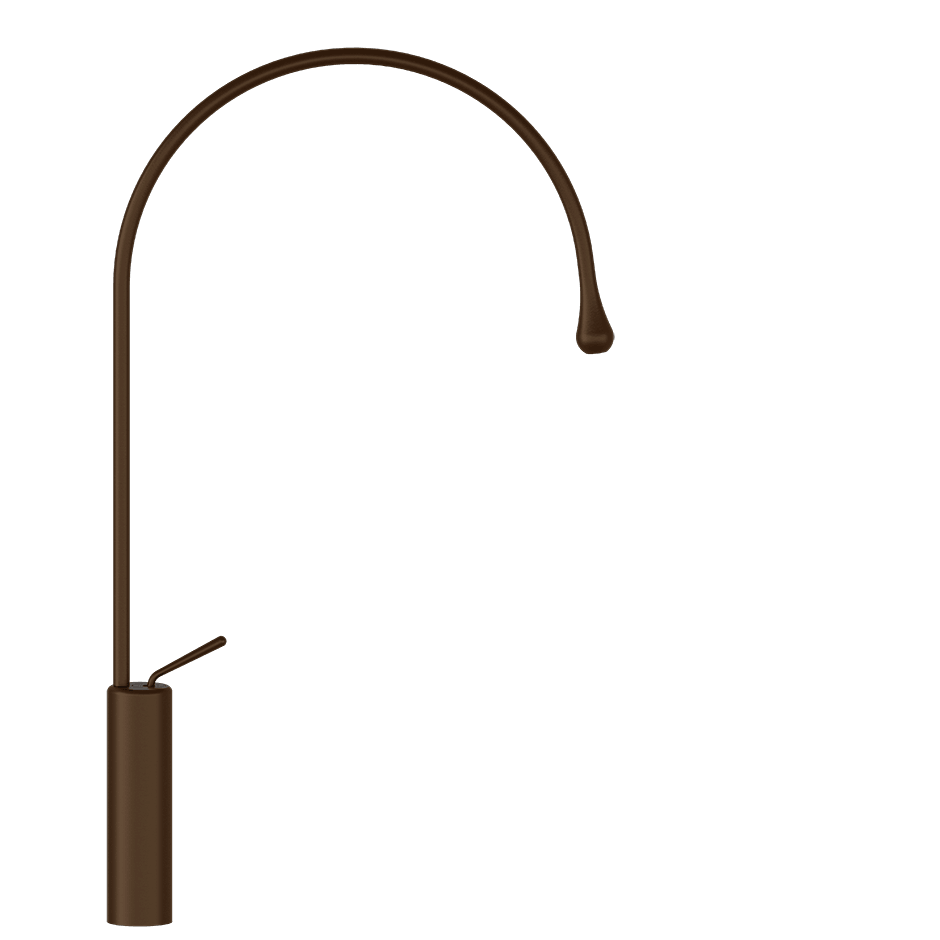 Gessi Washbasin Mixer 33610 in Dark Bronze