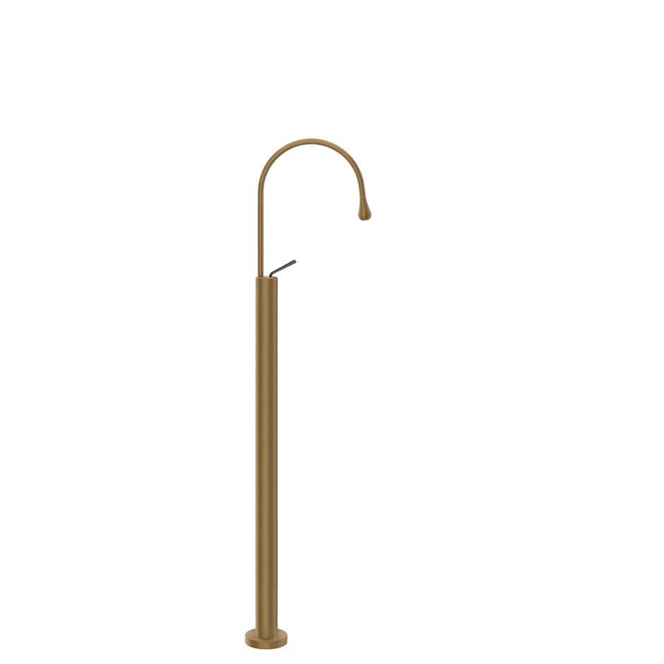 Gessi Washbasin Mixer 33626 in Antique Brass