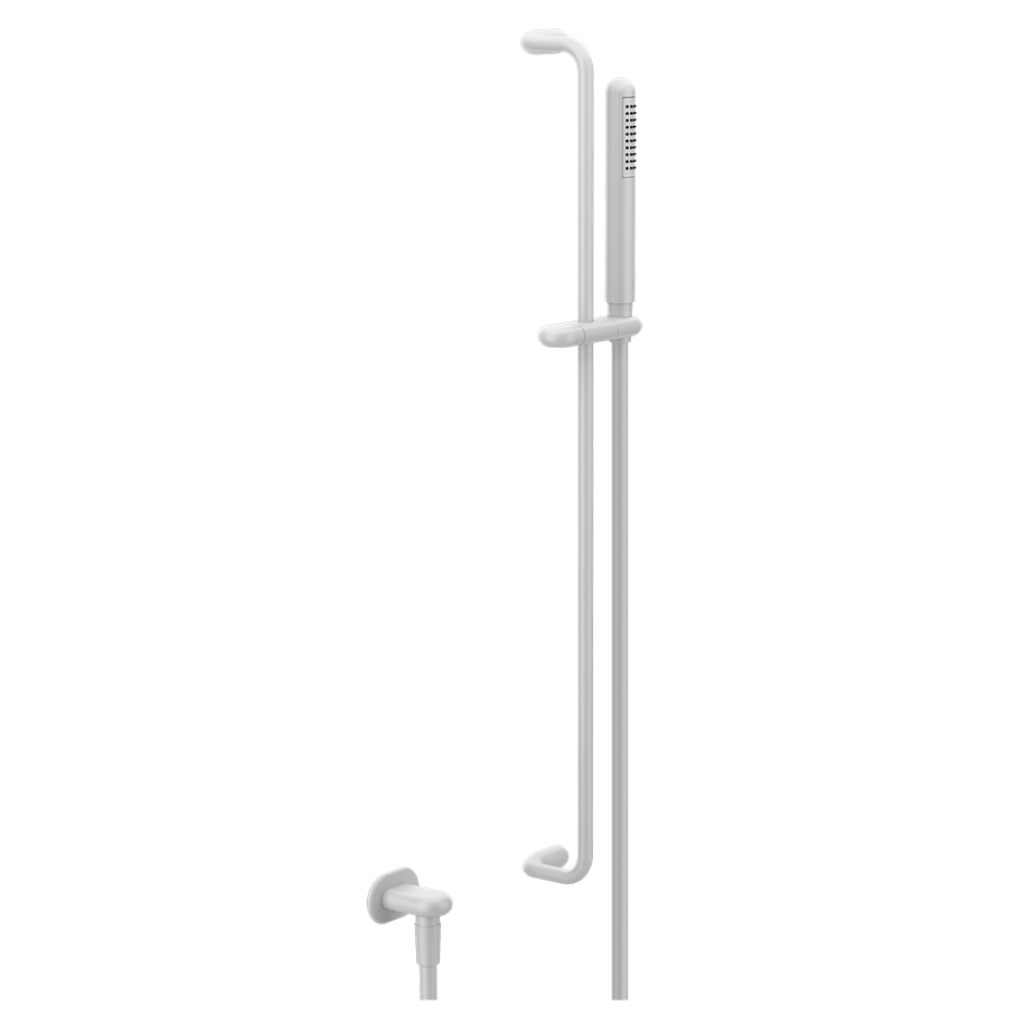 Gessi Sliding Rail 33642 in Matte White