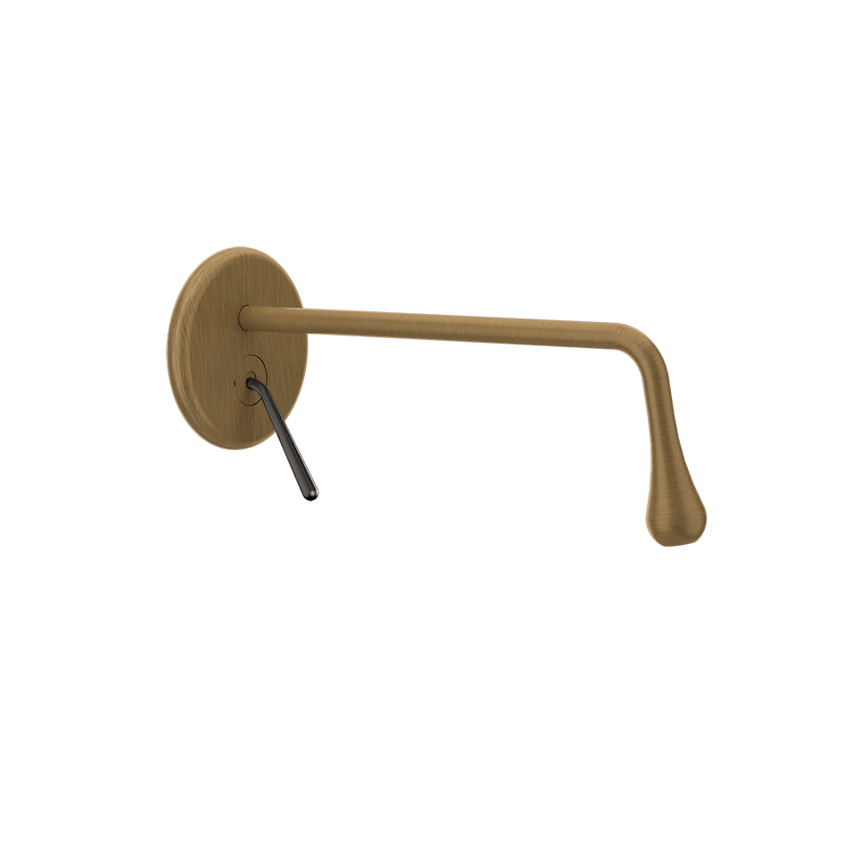 Gessi Washbasin Mixer 33690 in Antique Brass