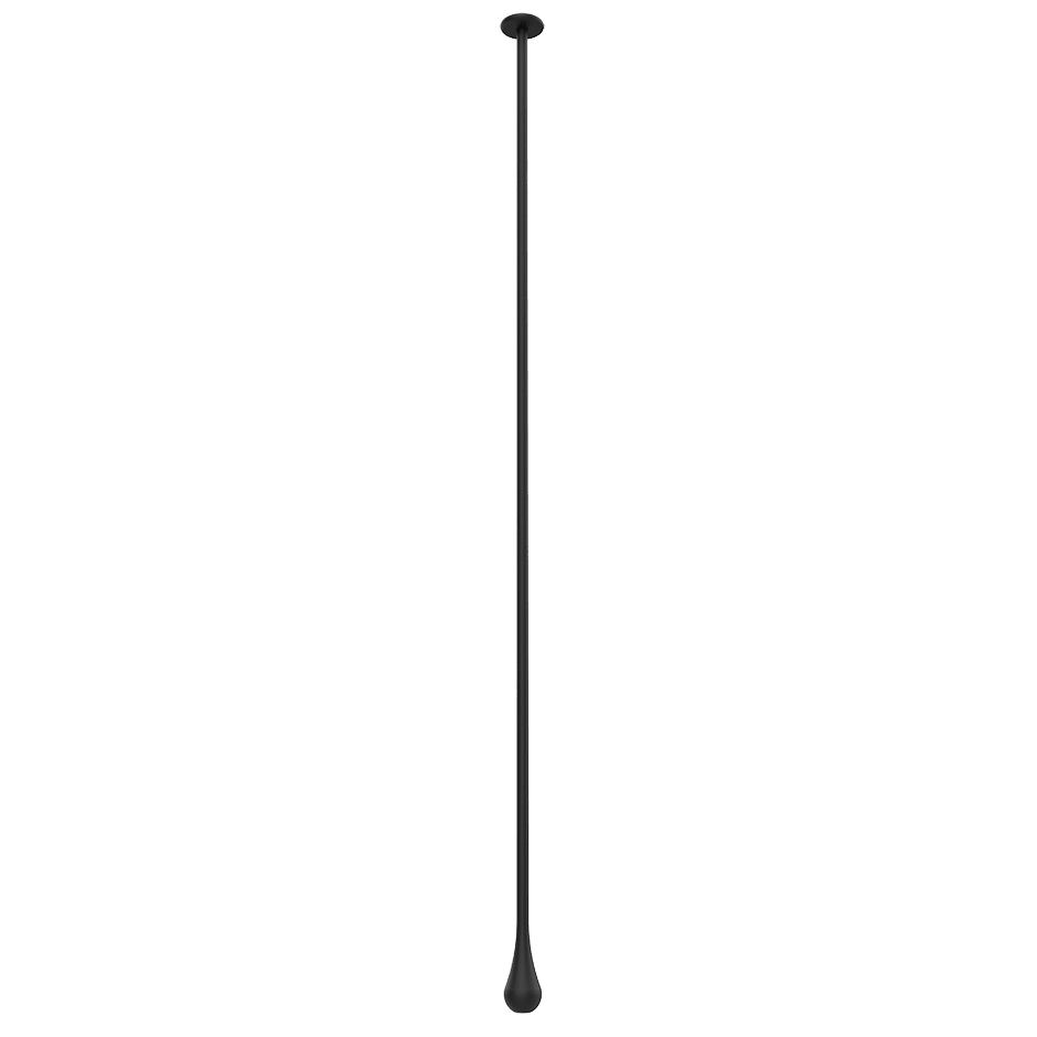 Gessi Basin Spout 33699 in Matte Black