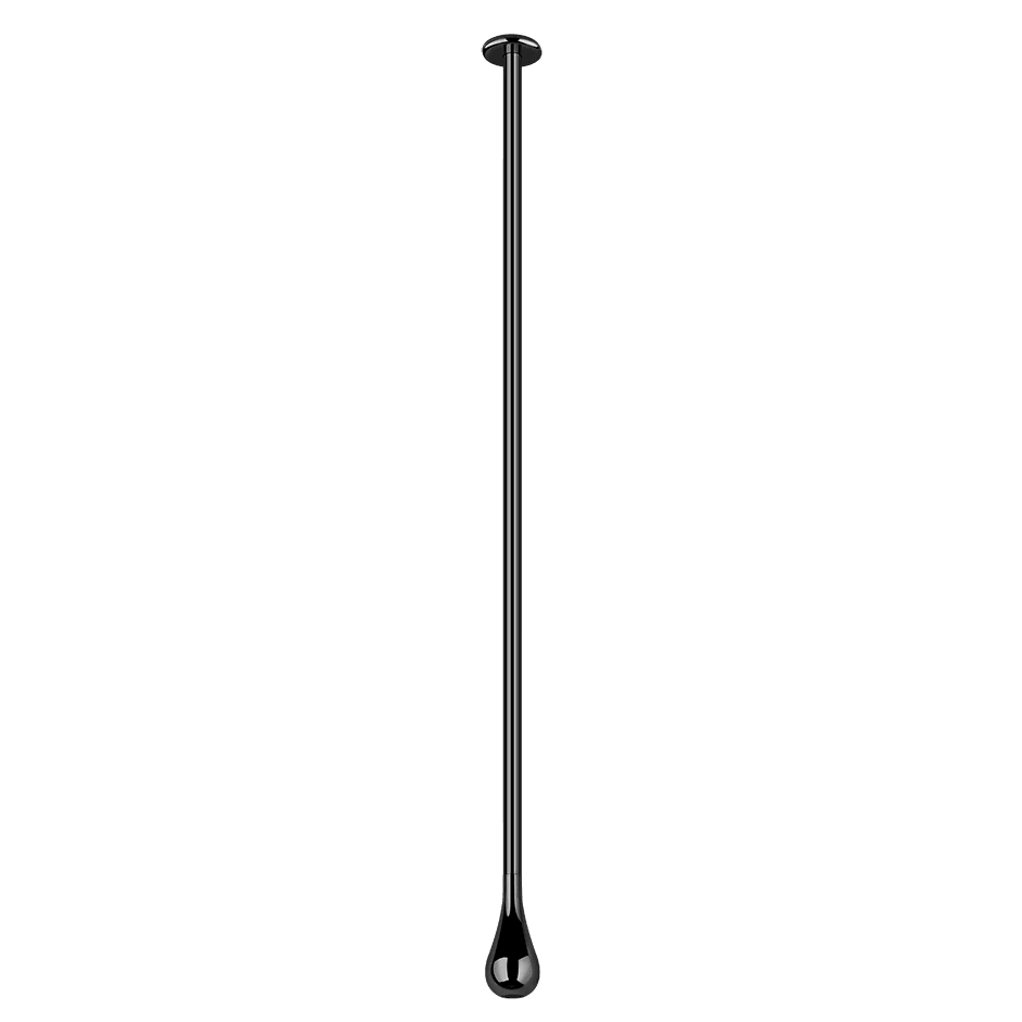 Gessi Basin Spout 33699 in Black Metal Pvd