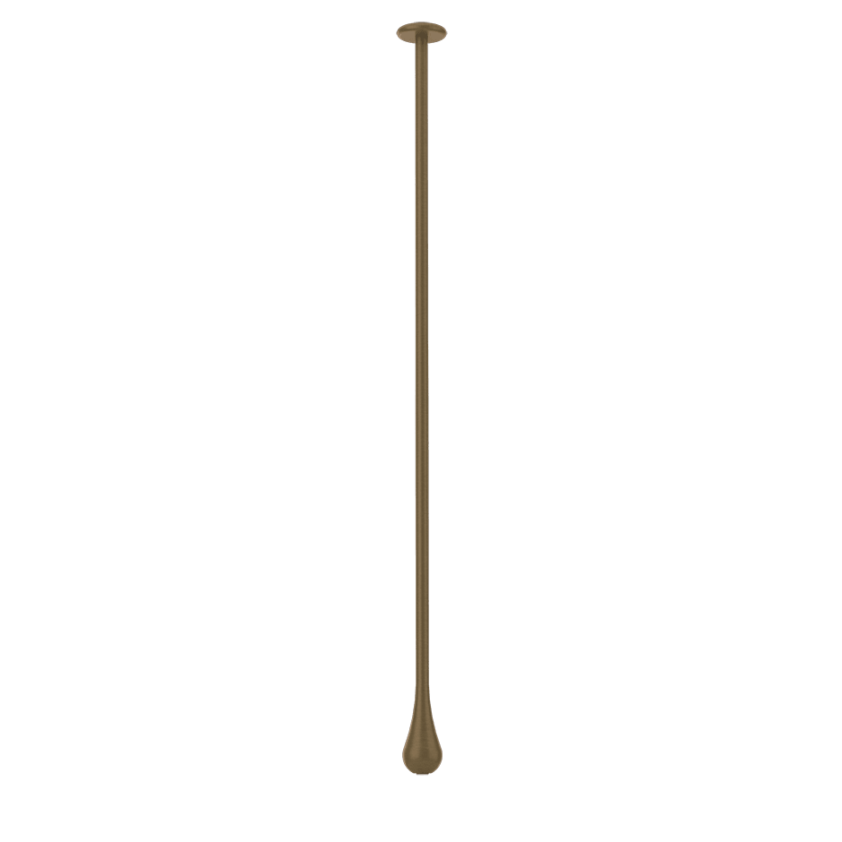 Gessi Basin Spout 33699 in Antique Brass