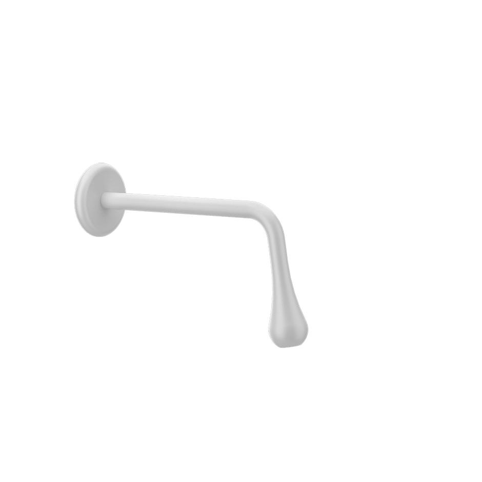 Gessi Basin Spout 33715 in Matte White