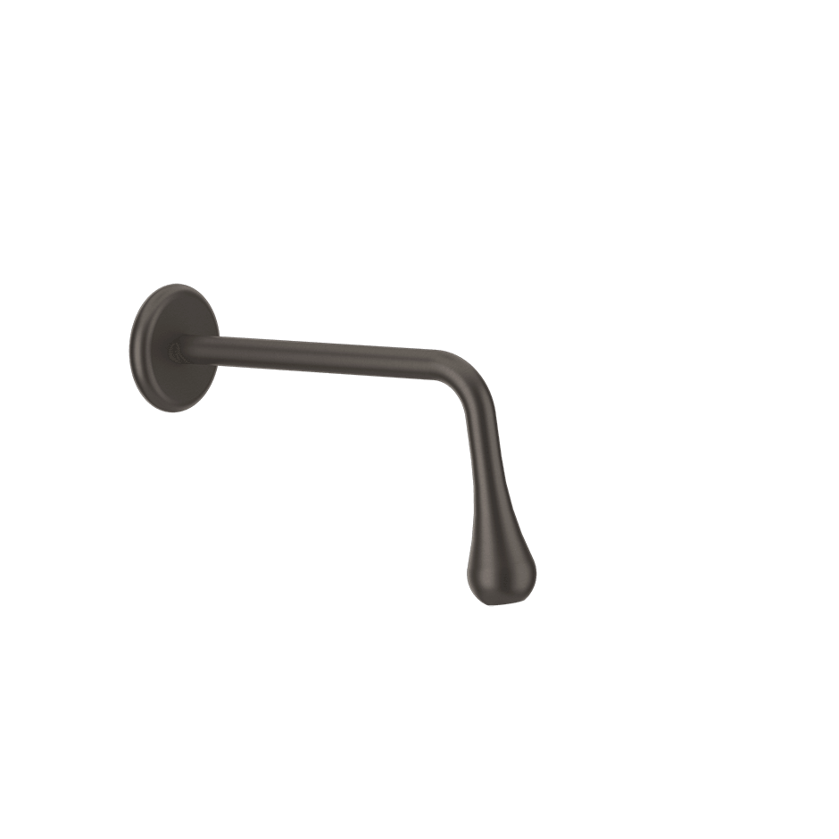 Gessi Basin Spout 33715 in Black Metal Br. Pvd