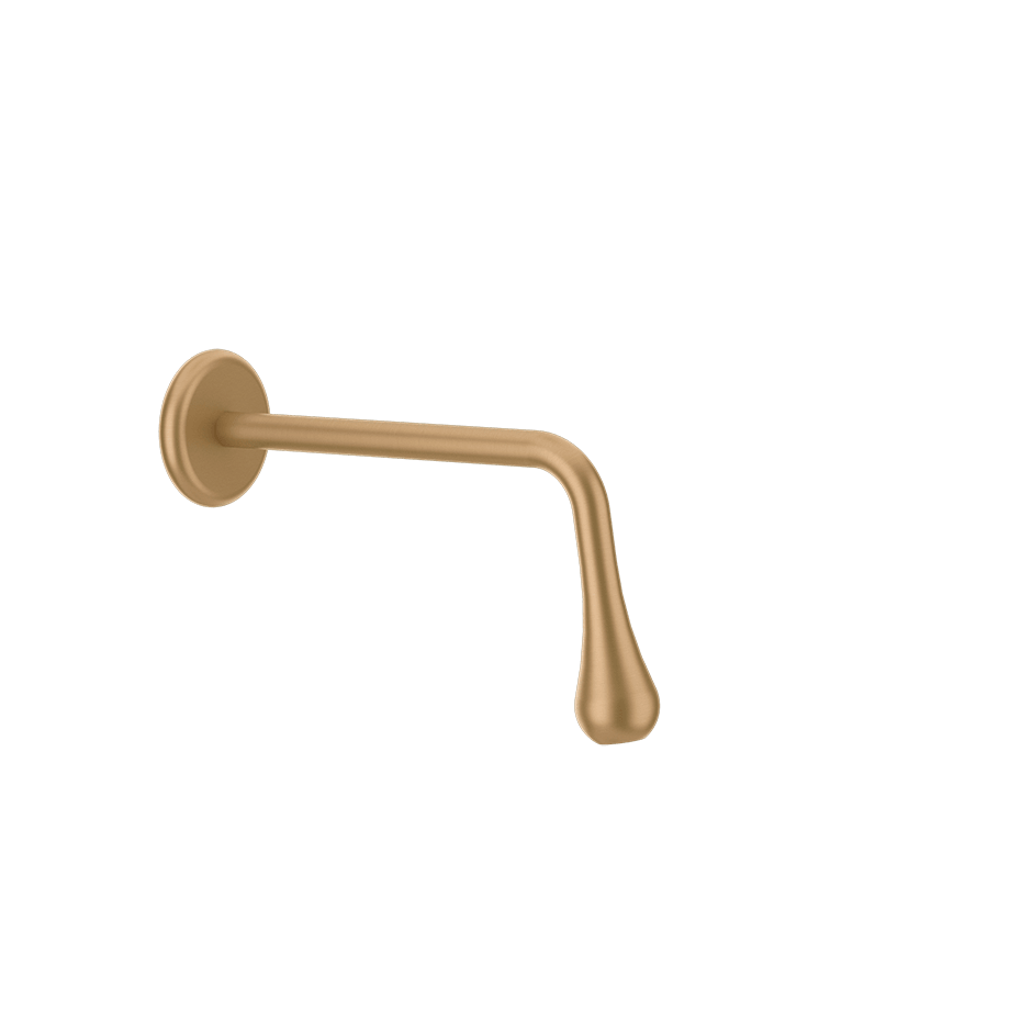 Gessi Basin Spout 33715 in Warm Bronze Br. Pvd
