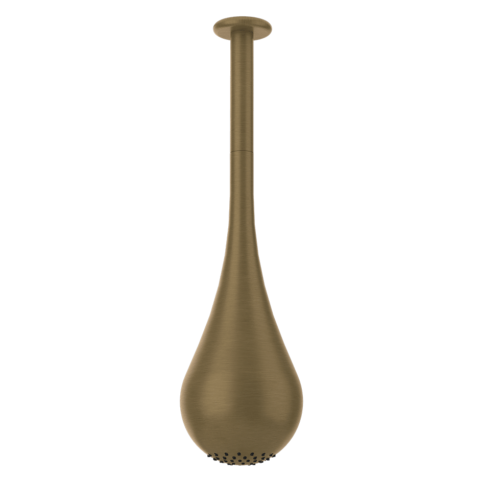 Gessi Showerhead 33753 in Antique Brass
