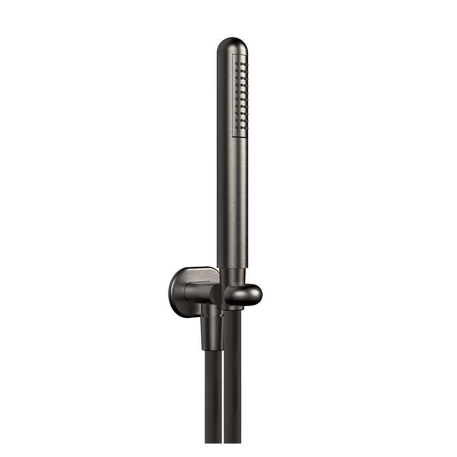 Gessi Shower Set 33773 in Black Metal Br. Pvd