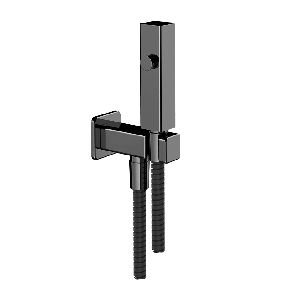 Gessi Hydrobrush 33823 in Black Metal Pvd