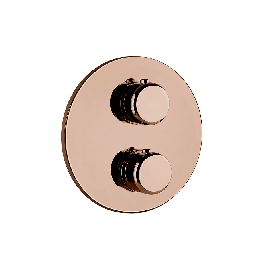 Gessi Shower Mixer 33844 in Copper Pvd