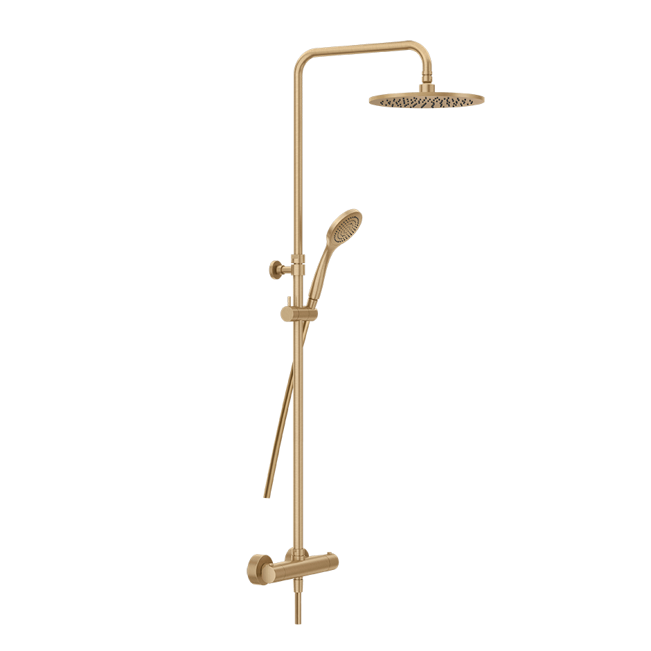 Gessi Shower Column 35175 in Warm Bronze Br. Pvd