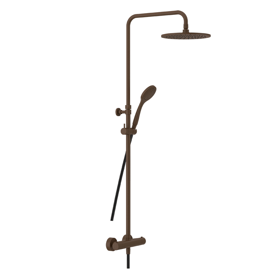 Gessi Shower Column 35175 in Dark Bronze