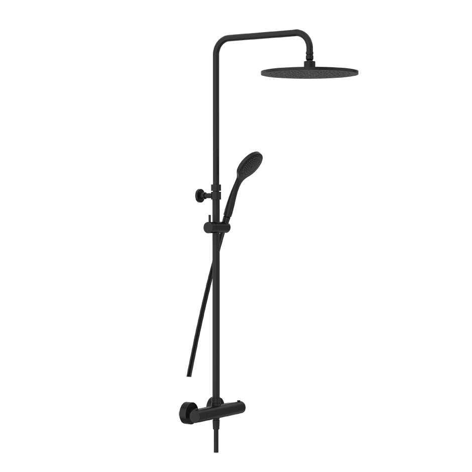 Gessi Shower Column 35177 in Matte Black