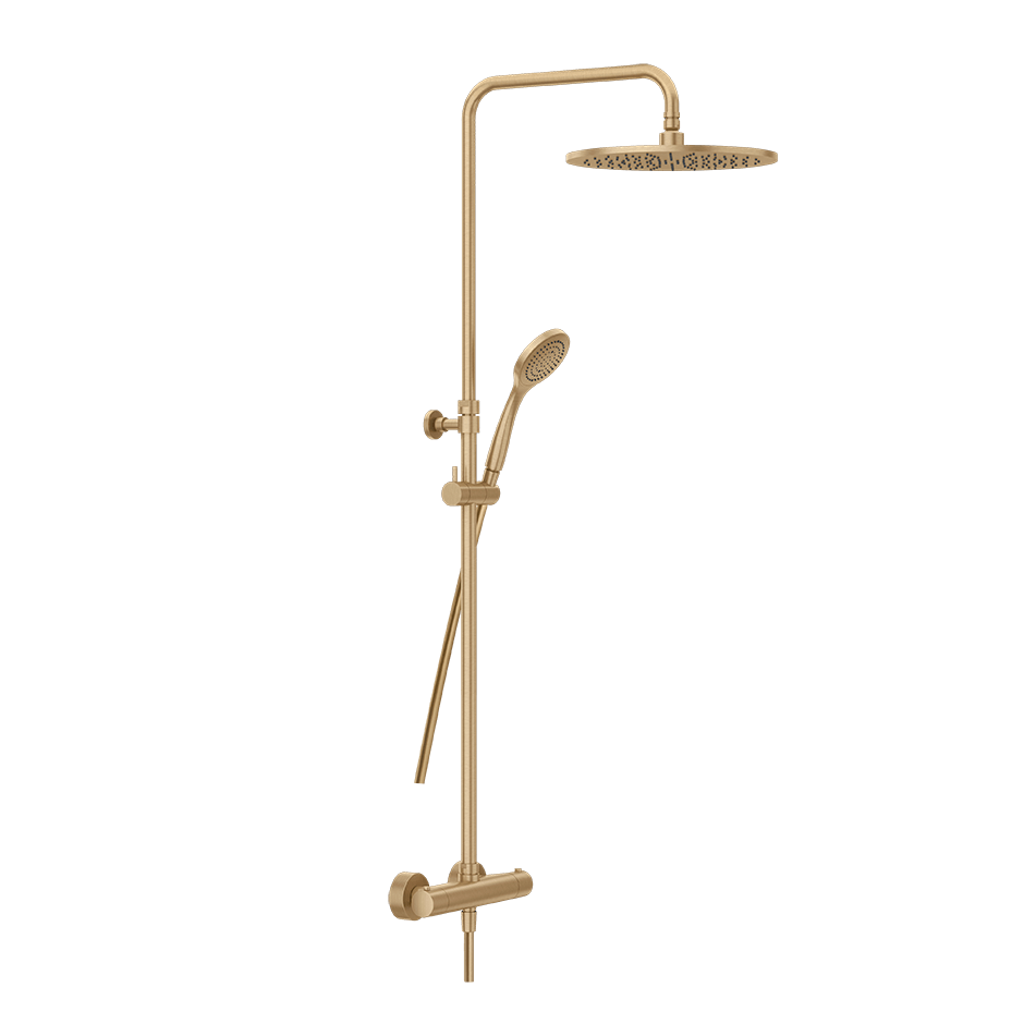 Gessi Shower Column 35177 in Warm Bronze Br. Pvd