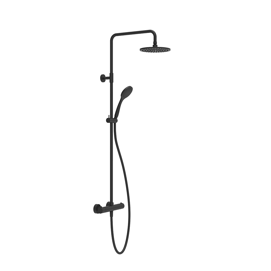 Gessi Shower Column 35181 in Matte Black