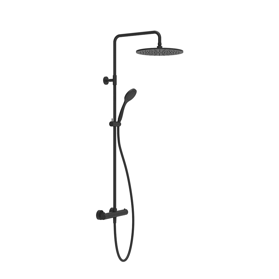 Gessi Shower Column 35183 in Matte Black