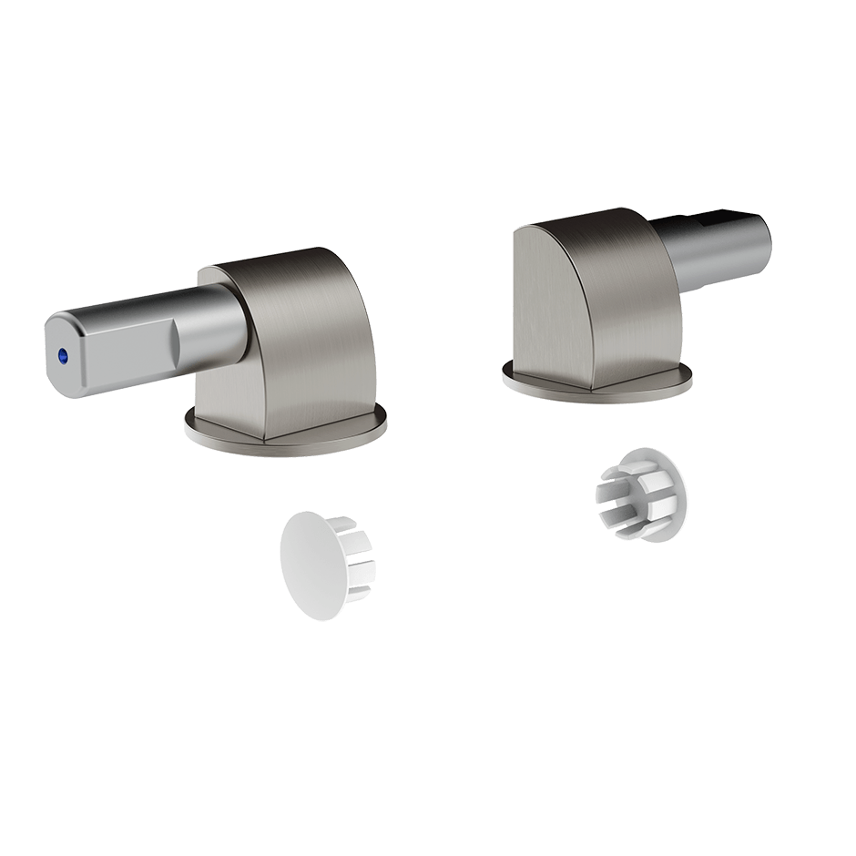 Gessi Wc Seat Hinge 37584 in Chrome Brushed
