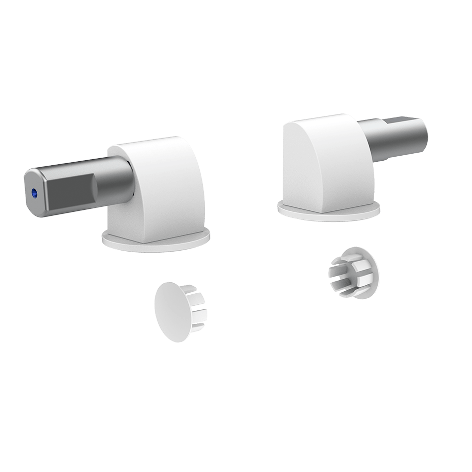 Gessi Wc Seat Hinge 37584 in Matte White