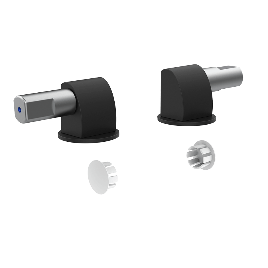 Gessi Wc Seat Hinge 37584 in Matte Black