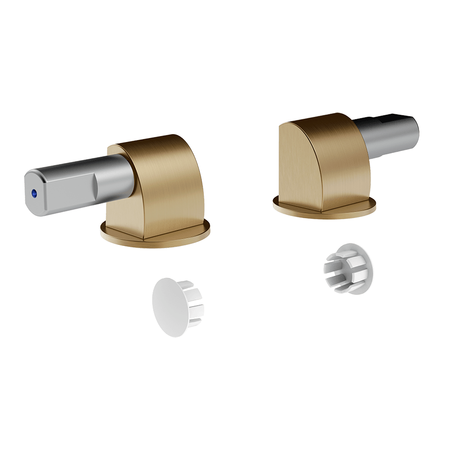 Gessi Wc Seat Hinge 37584 in Warm Bronze Br. Pvd