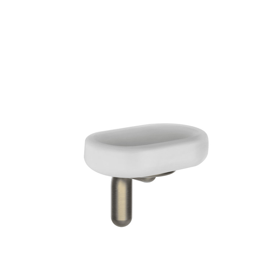 Gessi Soap Holder 38001 in Finox Brushed Nickel
