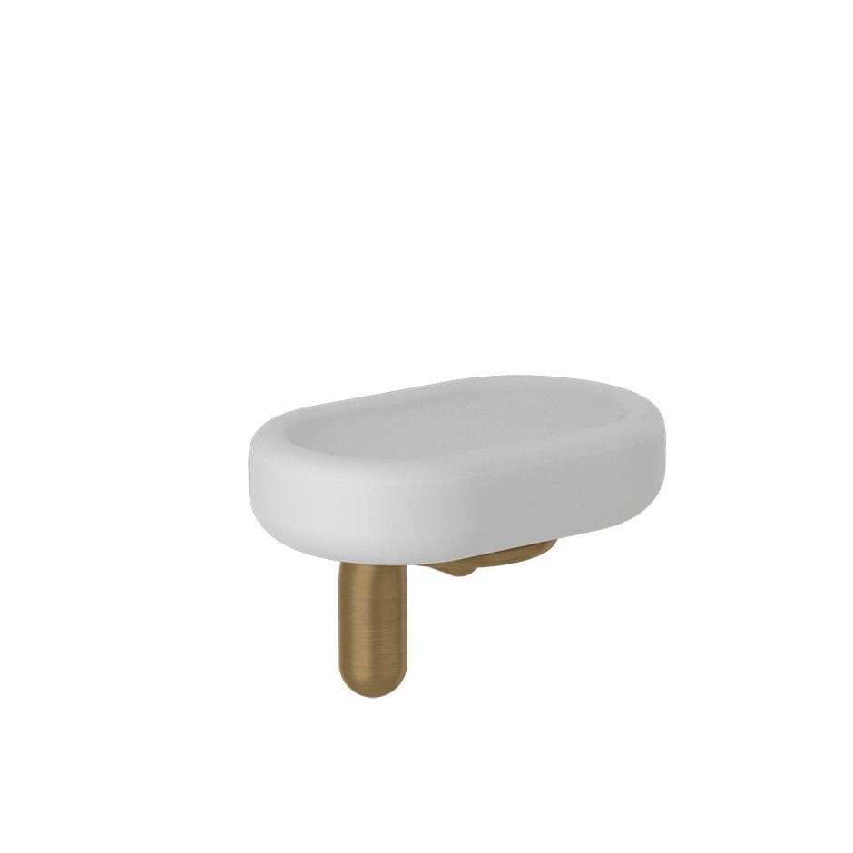 Gessi Soap Holder 38001 in Antique Brass